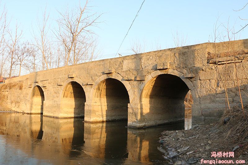 冬天的古石桥